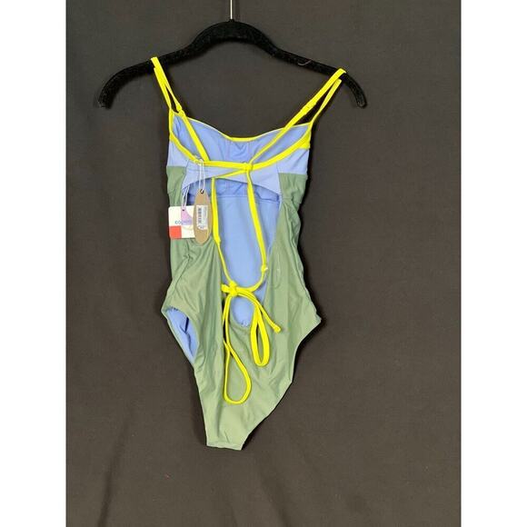 NWT prAna Lurisia One Piece Colorblock Swimsuit Size XS Small NEW $95 - Picture 4 of 6